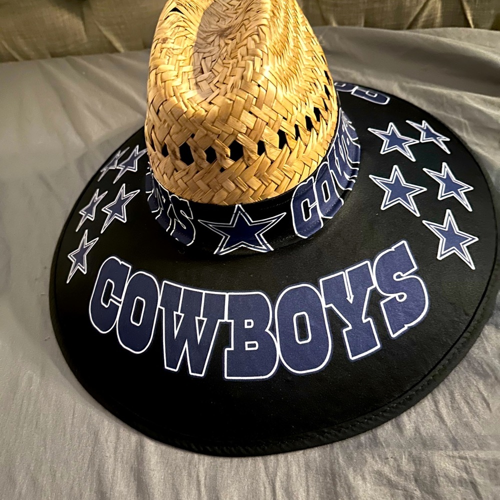 Dallas Cowboys straw hat
